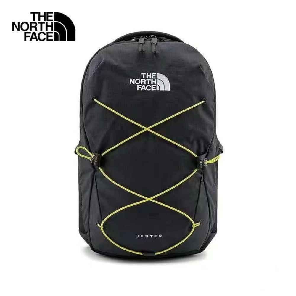 The North Face Black and Yellow Men's Backpack
